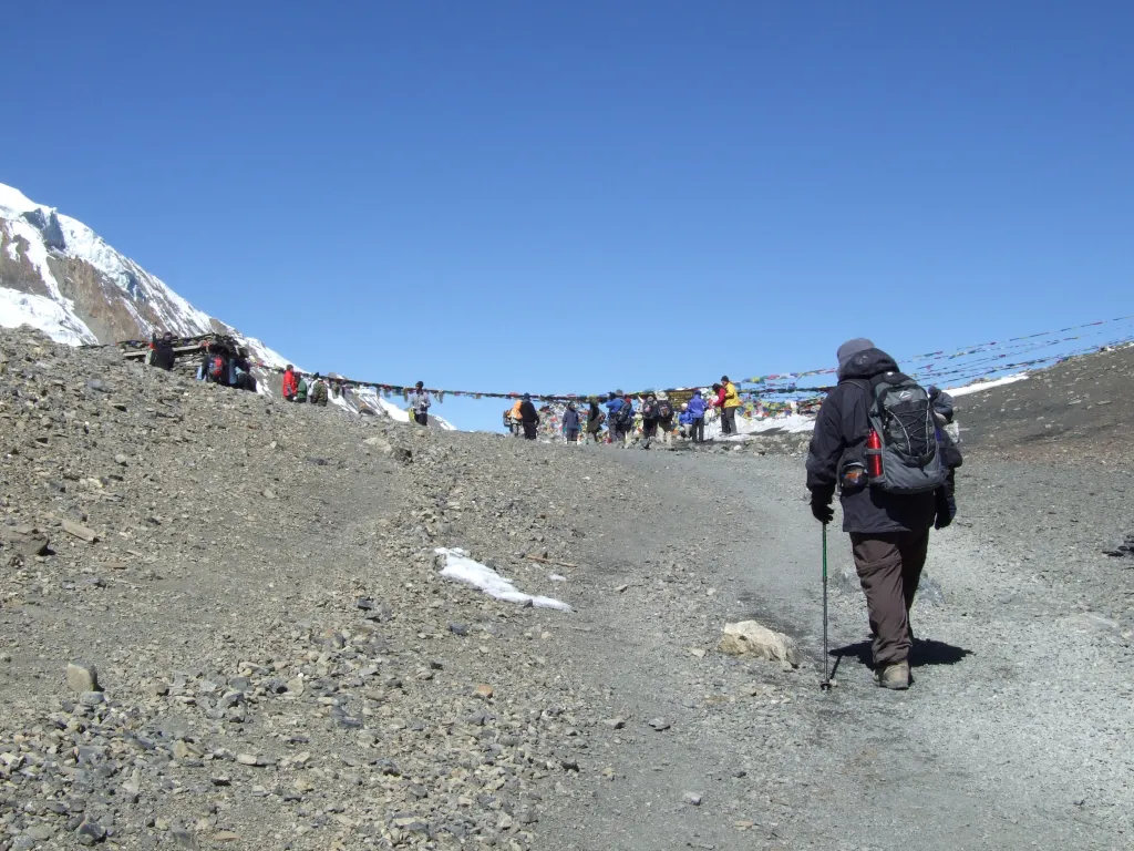 Trekking in Nepal in March 