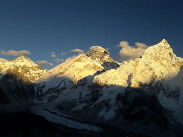 A Serene View of Mt. Everest