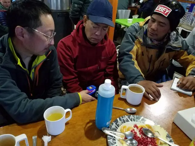 Everest Base Camp Food Drinks Shower and WIFI facility