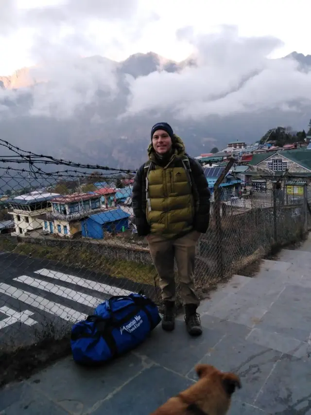 Everest base camp in May
