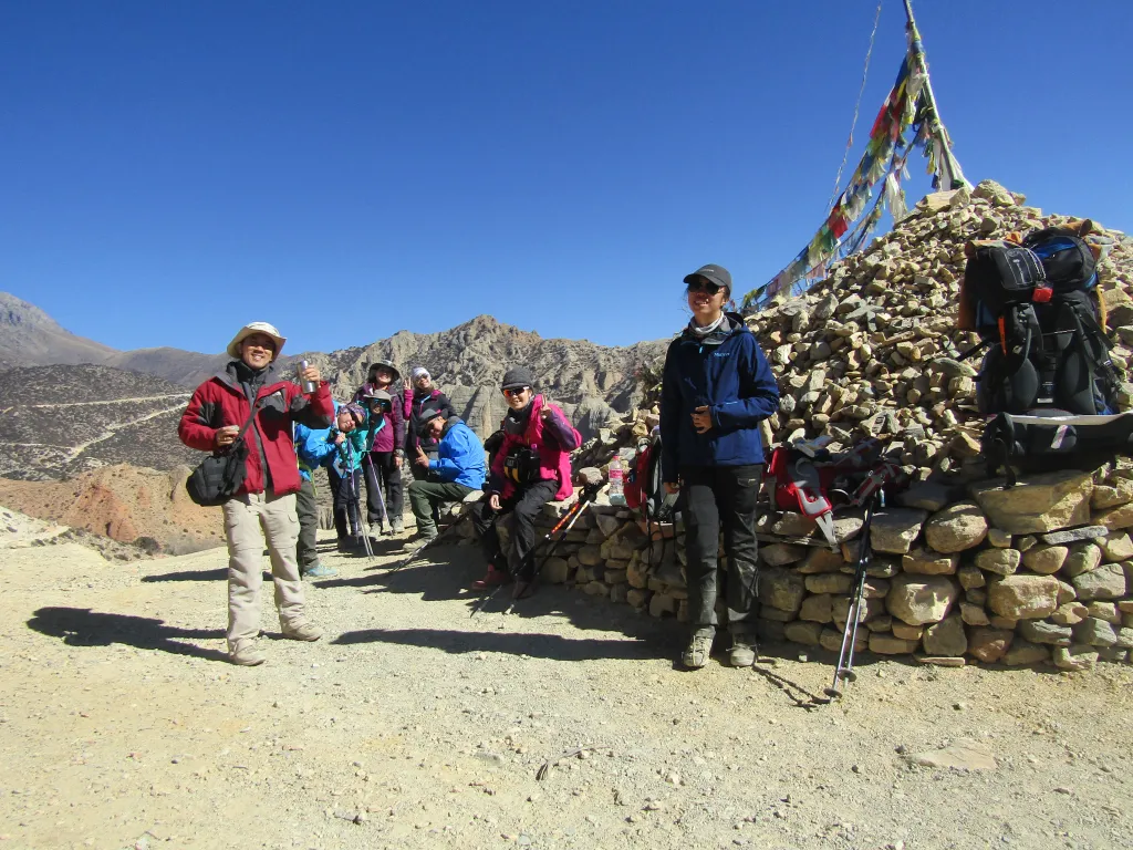 Upper Mustang Trek in winter