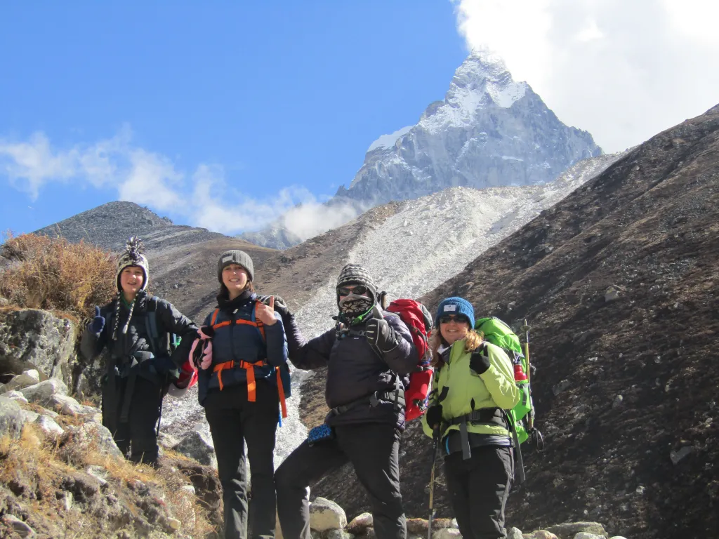 Trekking in Nepal in October