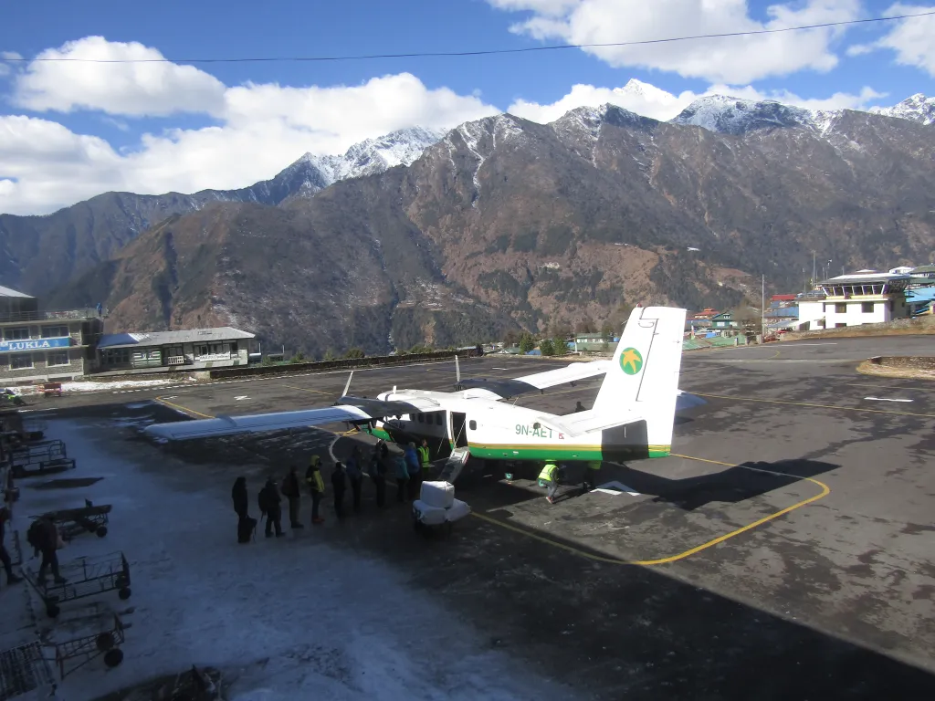 Lukla Airport gateway to EBC Trek