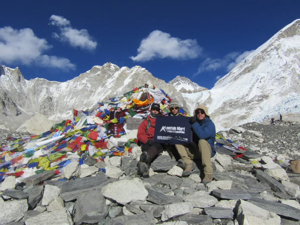 Everest Base Camp in February