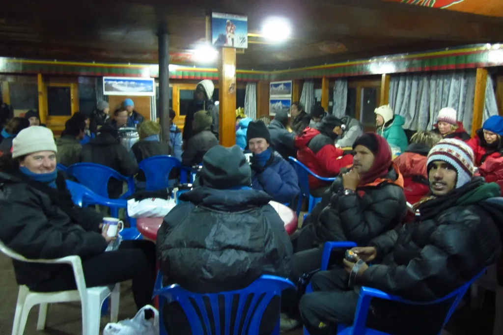 Night stay at Everest Base Camp Tea House