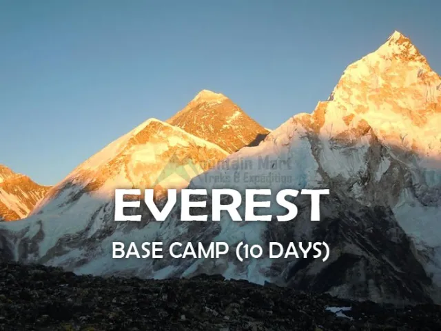 Rapid 10 day trek to Everest