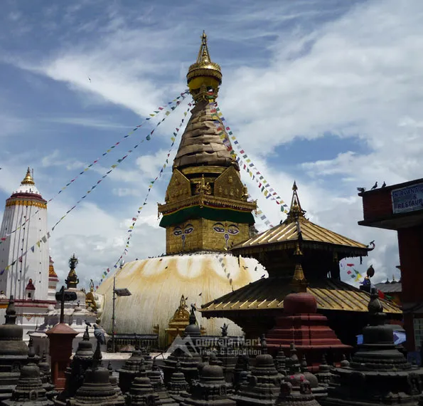 Swayambhunath Stupa, one of the World Heritage sites